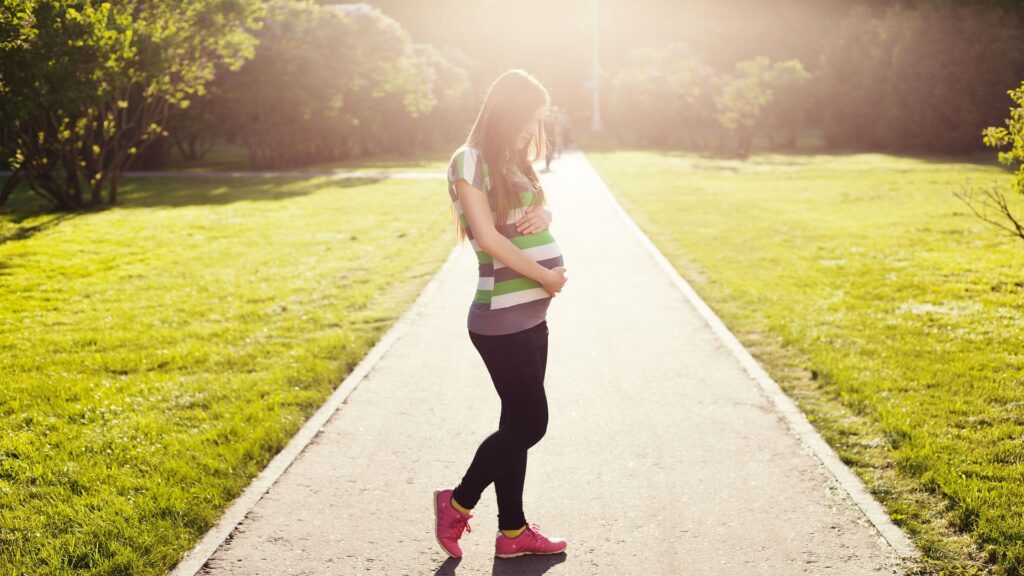 futás szülés előtt és után